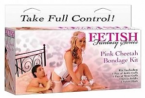 Ff Pink Cheetah Bondage Kit