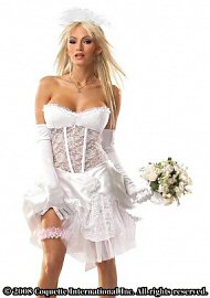 Sexy Bride White Med/lg (85551)
